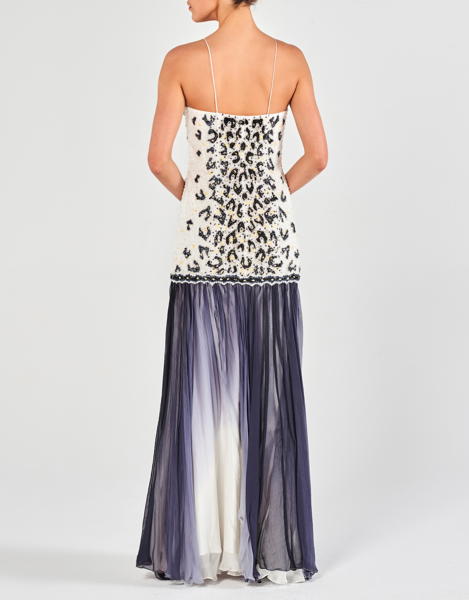 ELAINE - Φόρεμα βραδινό ολοκέντητο