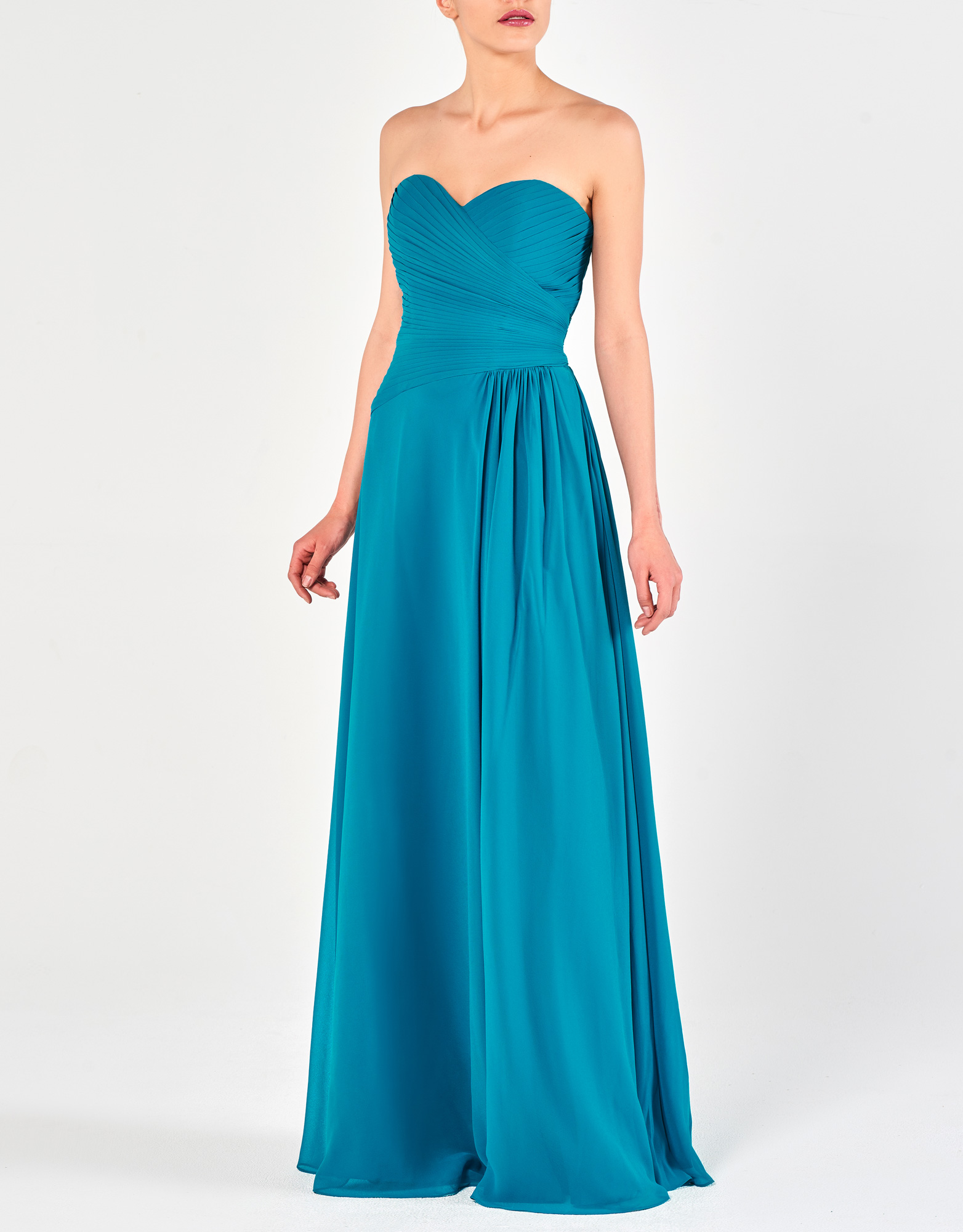 JAYNE - Φόρεμα βραδινό μακρύ στράπλες