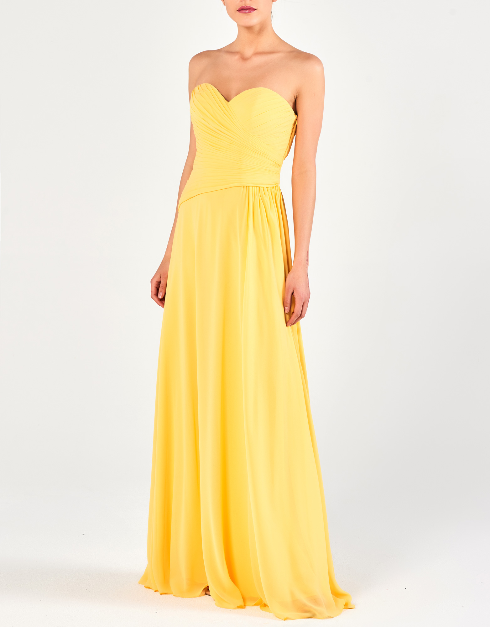 JAYNE - Φόρεμα βραδινό μακρύ στράπλες