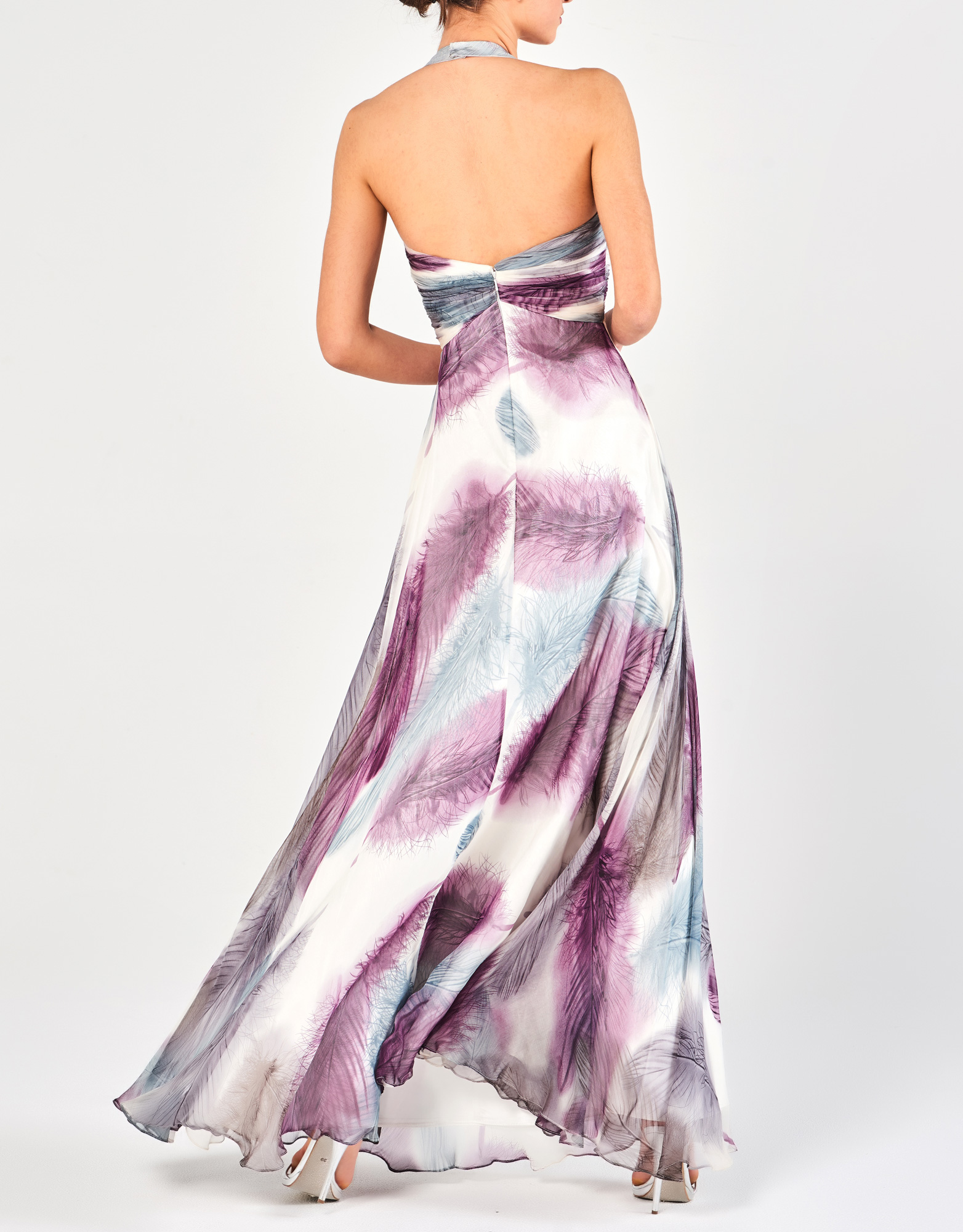 SONDRA - Φόρεμα βραδινό μακρύ εξώπλατο