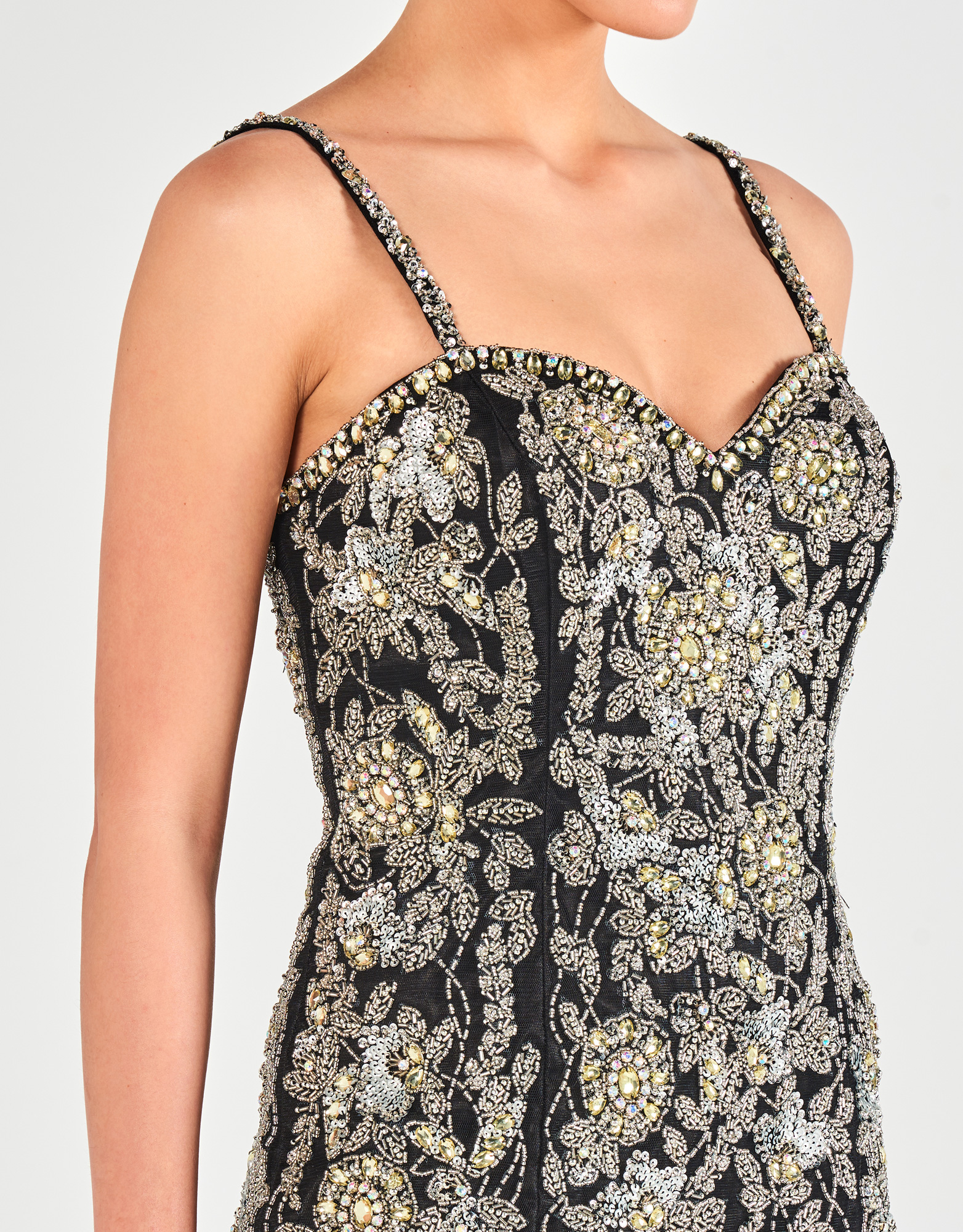 VIOLA - Φόρεμα μακρύ πλισσέ βραδινό