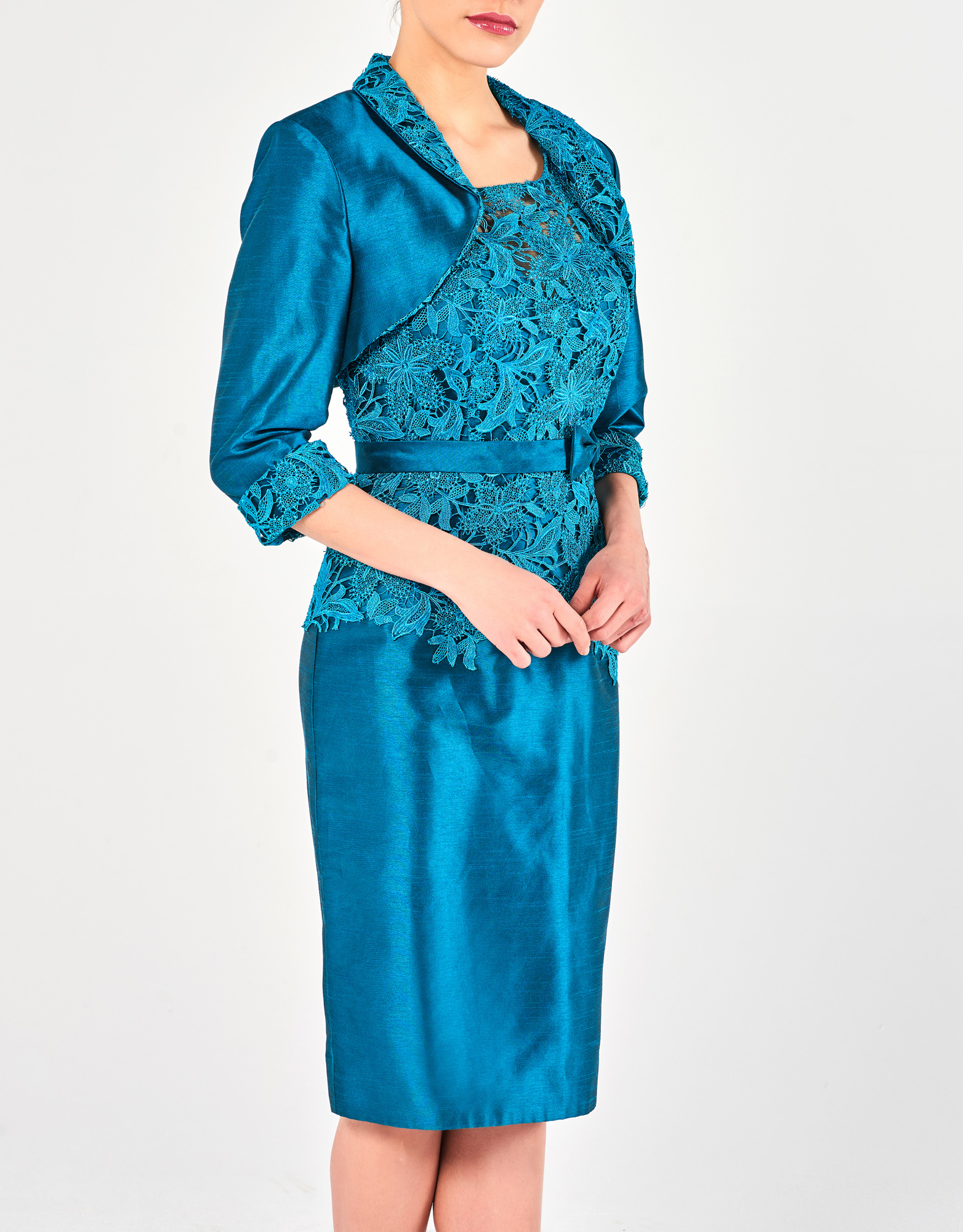 LOURDES - Φόρεμα κλασσικό με μπολερό