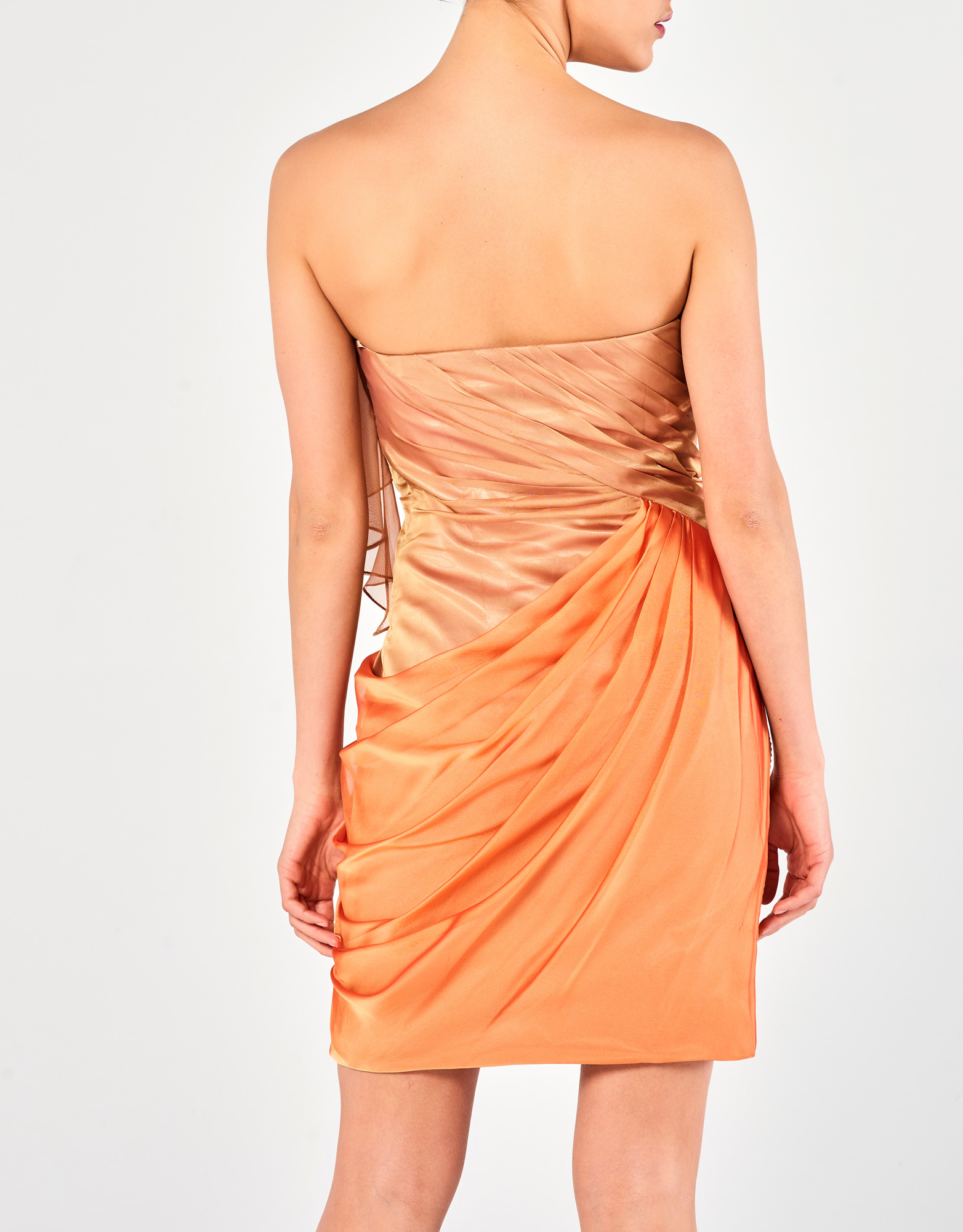 HEIDI - Φόρεμα κοκτέιλ στράπλες