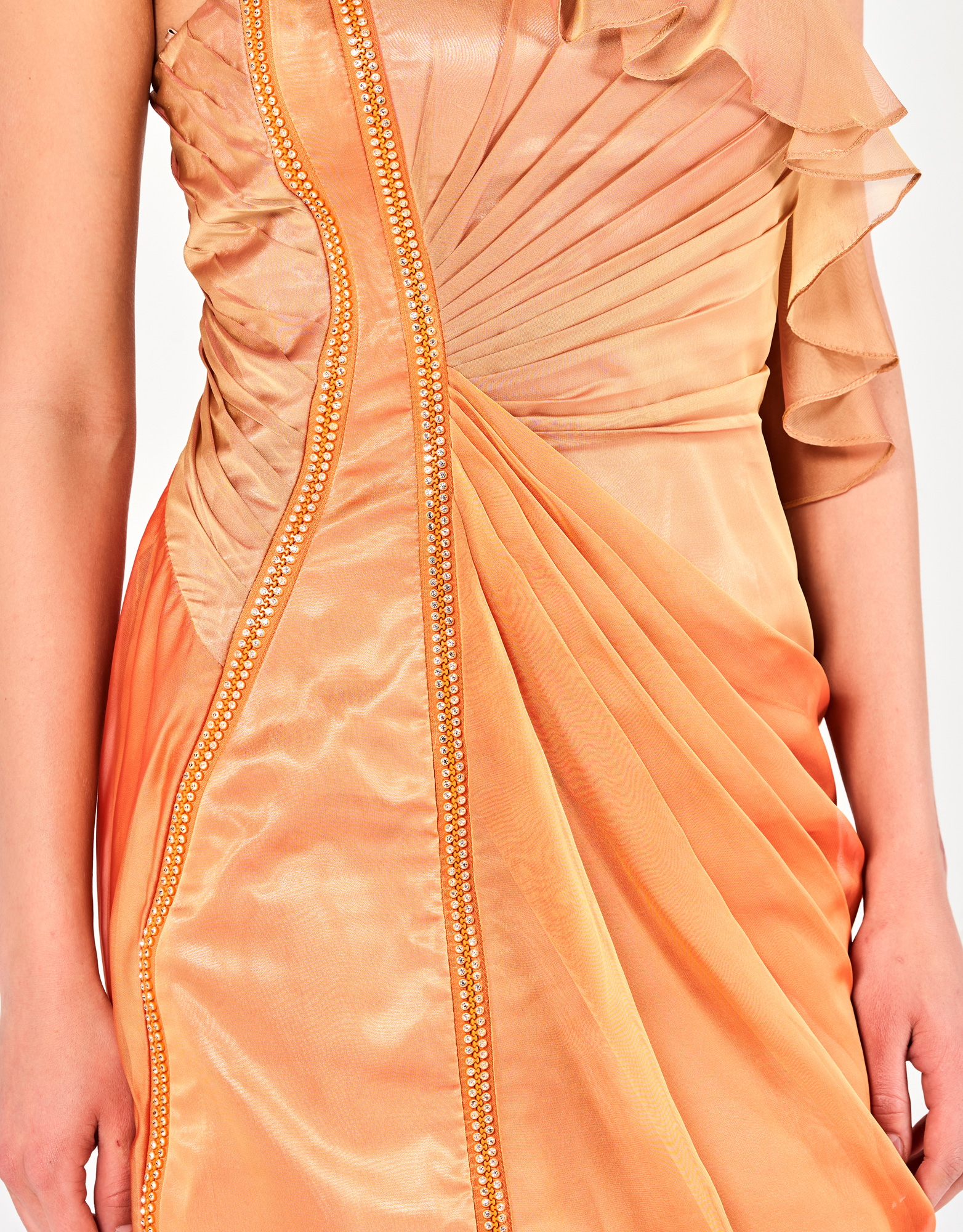 HEIDI - Φόρεμα κοκτέιλ στράπλες