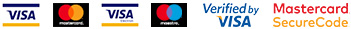Verified by Visa and Mastercard SecureCode